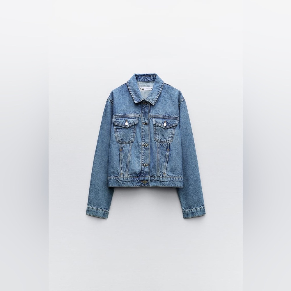 Zara blue jean/denim jacket